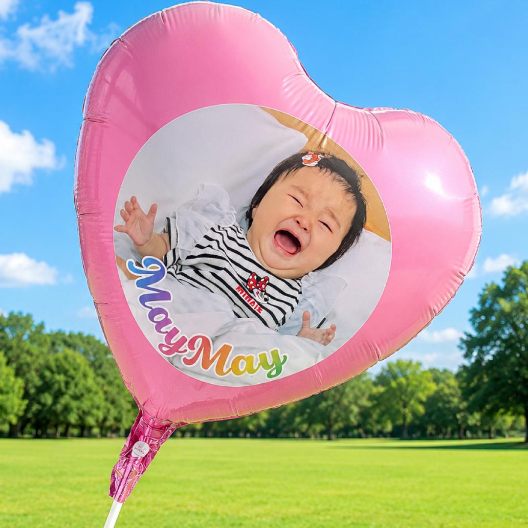 １歳・２歳の誕生日フォトバルーン 風船に写真プリント 誕生日・記念日・パーティー・結婚式・卒園・卒業・送別・販促 | 20枚目